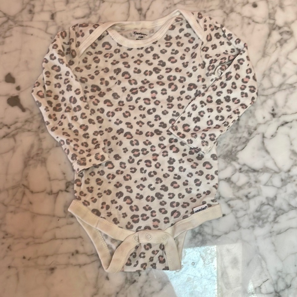 Carter's Leopard Print Baby Onesie